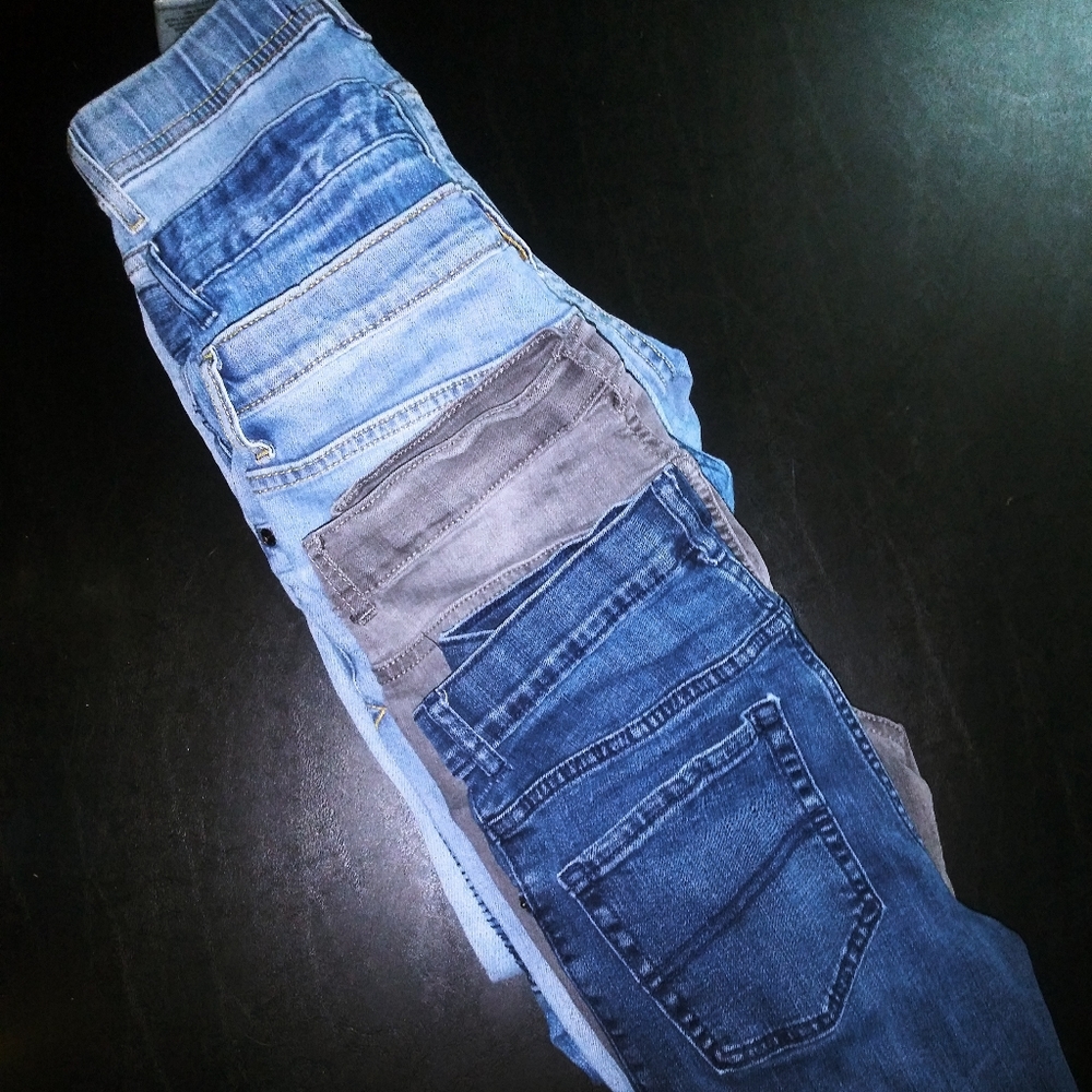 Boys denim lot sz 12 & 14 GUC